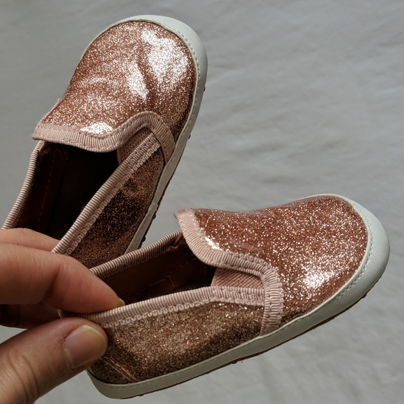 mixed brands baby girl glitter summer shoes / sandals bundle 2 pairs - Picture 3 of 10